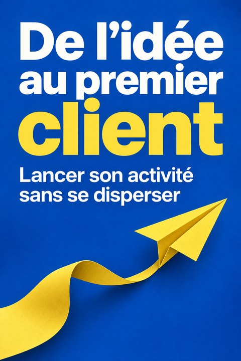 De l’idée au premier client — Lancer son activité sans se disperser