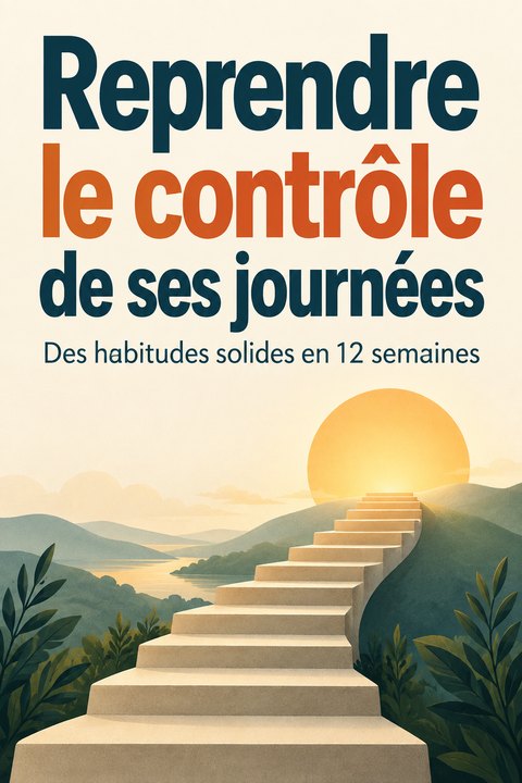Reprendre le contrôle de ses journées — Des habitudes solides en 12 semaines